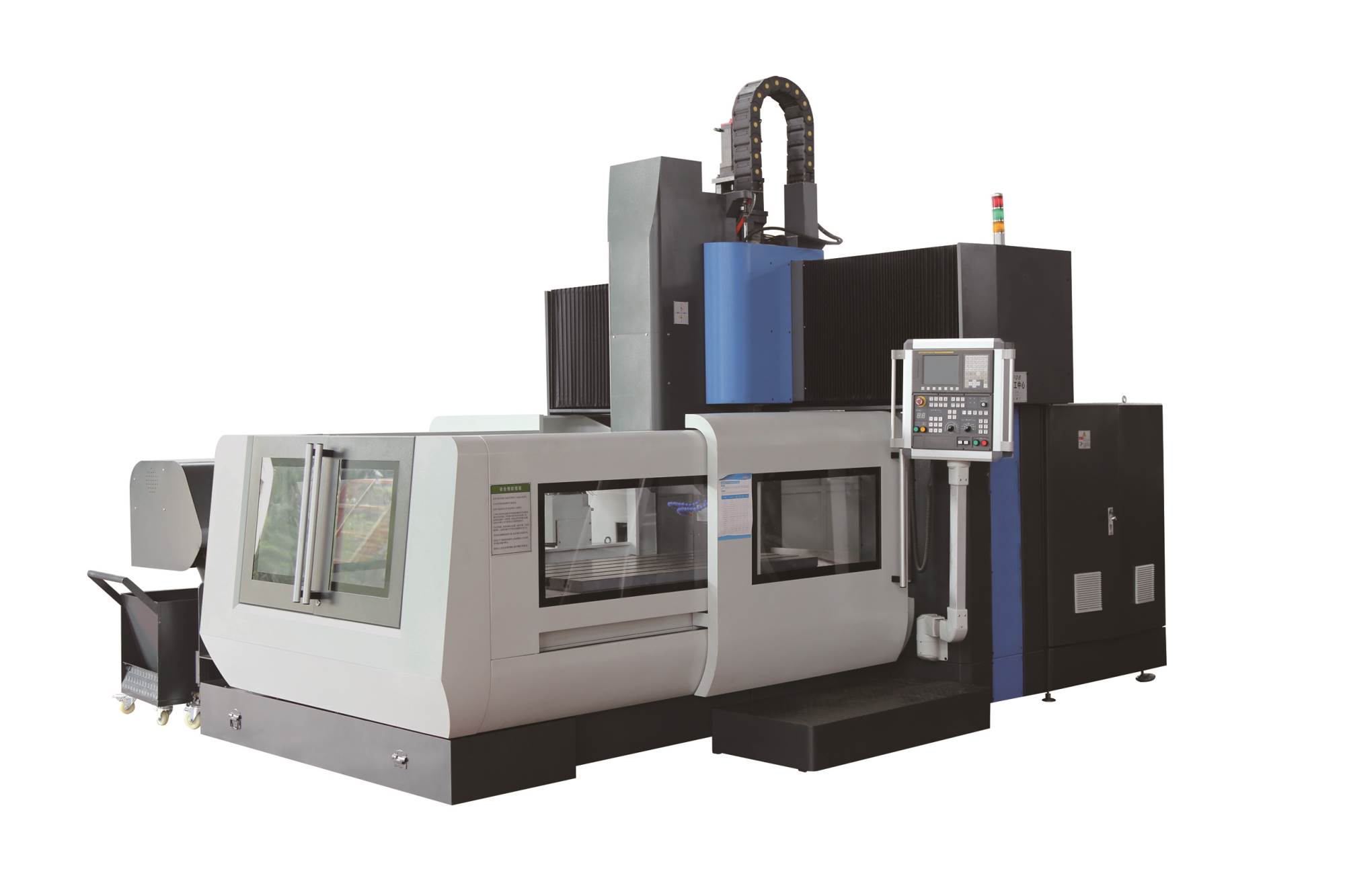 粘刀的雙頭精雕機(jī)，如何處理？